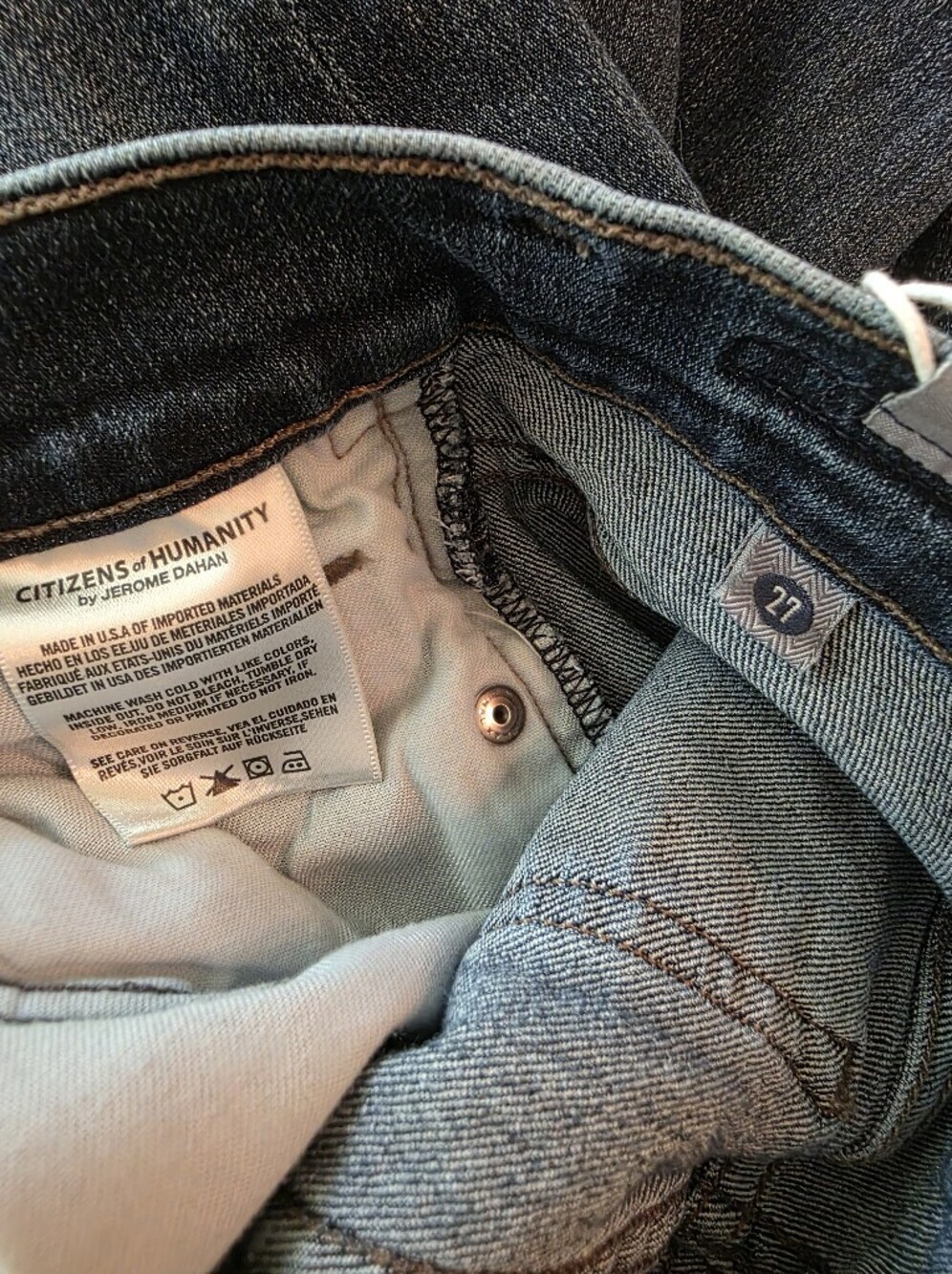 Citizens Of Humanity Skinny Slim Low-Rise Avedon COH Jeans Size 27 - Picture 8 of 12